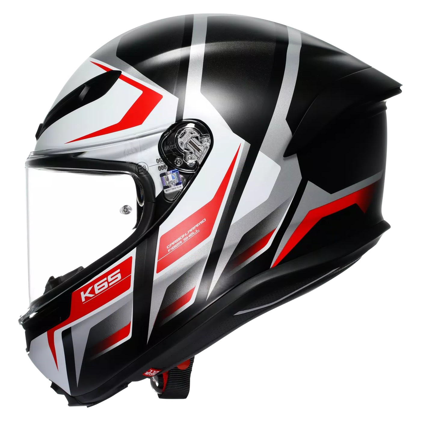 agv-kivere-k6-s-karve-matt-black-white-red