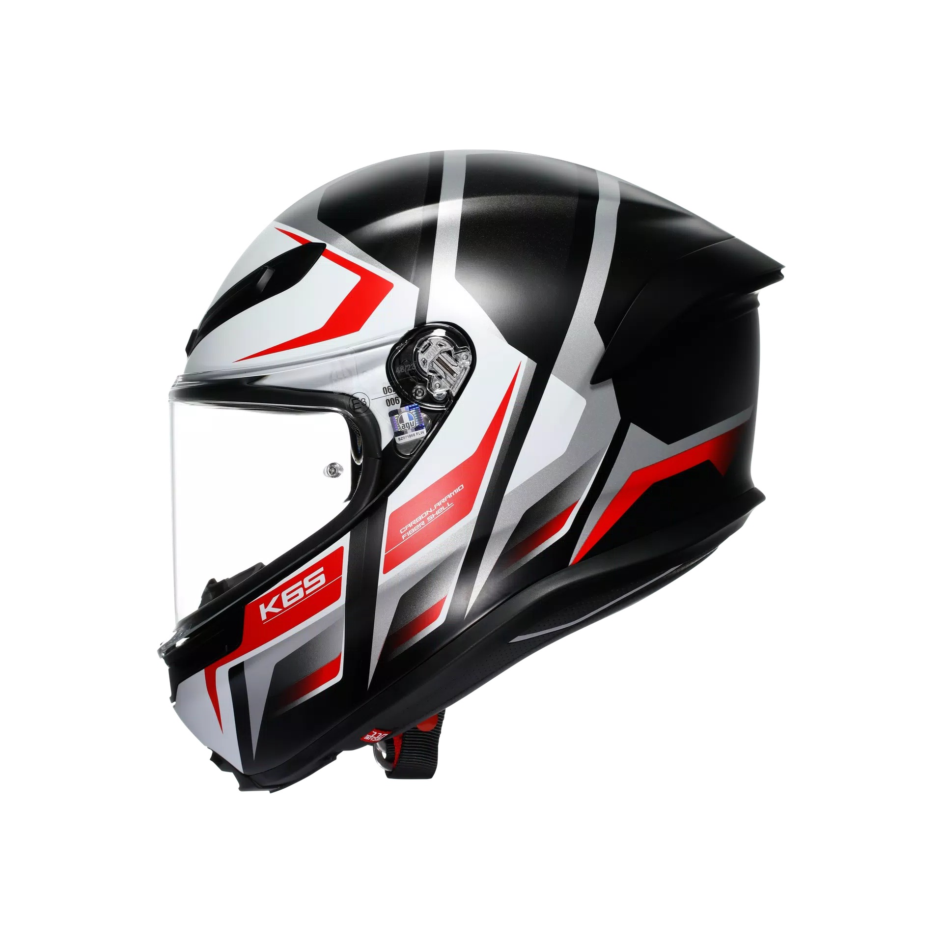 agv-kivere-k6-s-karve-matt-black-white-red