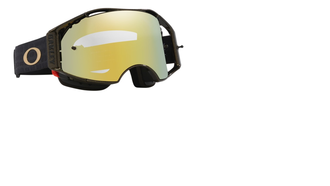 oakley-mx-brilles-airbrake-mtb-50th-annyversary-gold-black-w-24k-iridium
