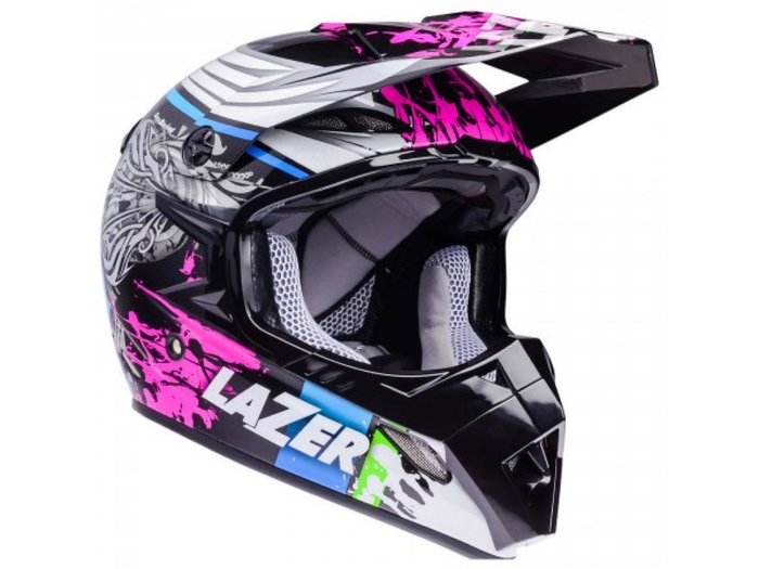 LAZER helmet MX8 Flash PG black/muti