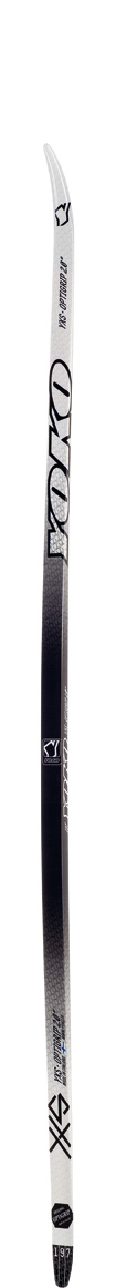 YOKO längdskidor med bindningar YXS Optigrip 2.0 Sr