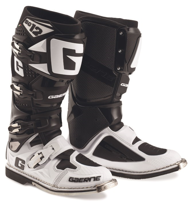 GAERNE boots SG 12 white/black