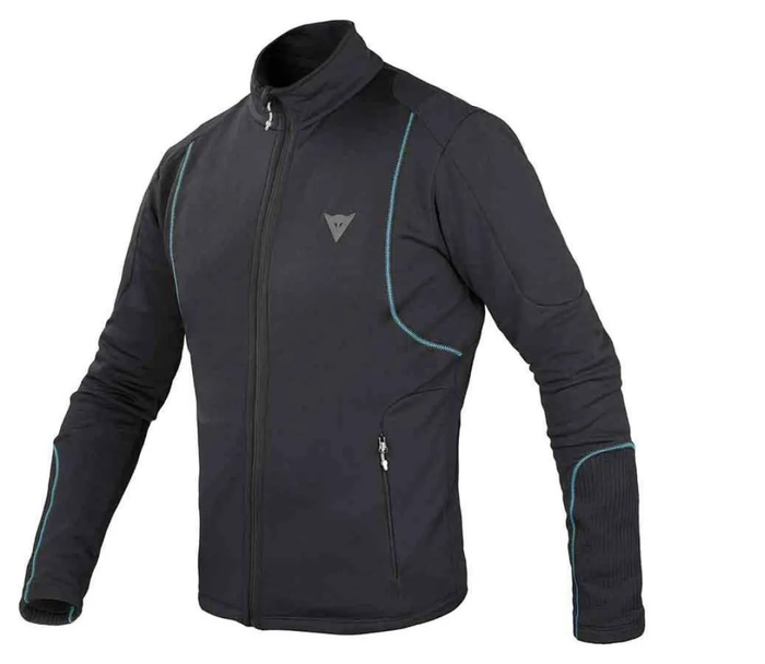 DAINESE No-Wind Man Full Zip E1 Black/Blue Jacket M