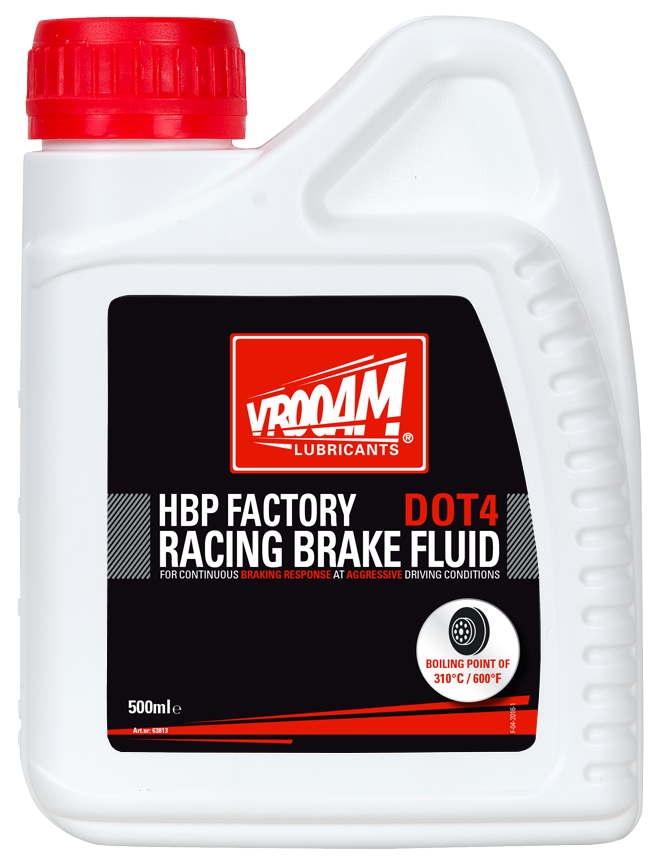VROOAM Bromsolja DOT4 HBP Factory 500ml