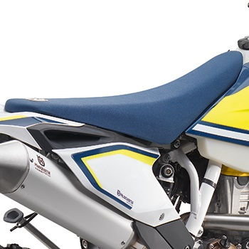 HUSQVARNA sadelöverdrag Enduro '16 blå