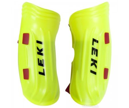 LEKI benskydd Shin Guard WC Pro gul