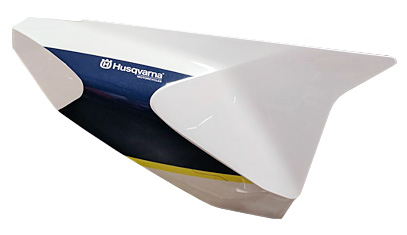 HUSQVARNA plast aizm nr. RH 701 Enduro/SM '16-'18 vit