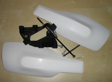 HUSQVARNA hand guard set with mountswhite '16-'17