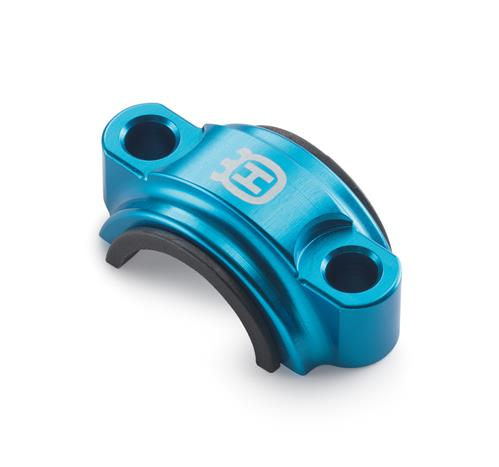 HUSQVARNA clutch/brake lever holder on handlebar Factory blue All '14-'22