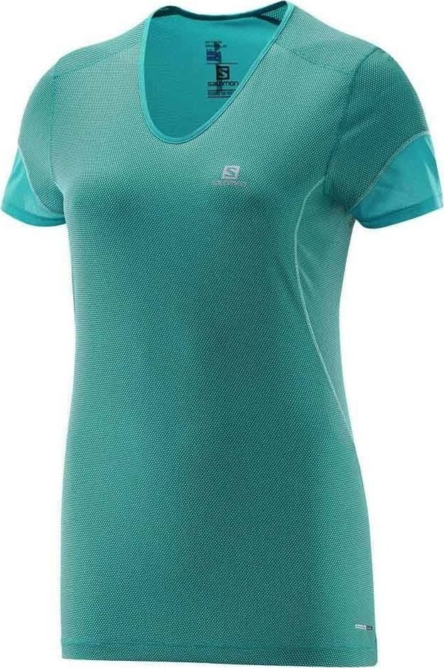 SALOMON shirt SS Trail Runner Tee W blue