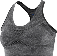 SALOMON sports bra Medium Impact Bra W black