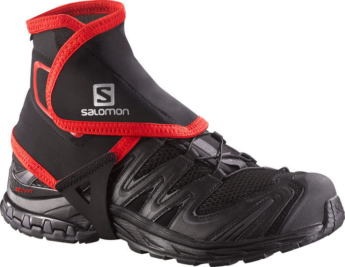 SALOMON skoskydd Trail Gaiters High svart/röd