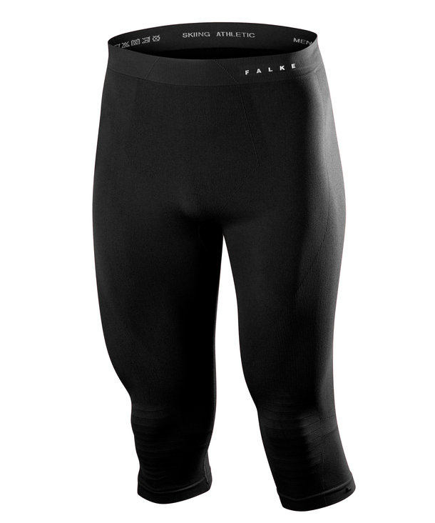 FALKE thermo pants 3/4 MW black
