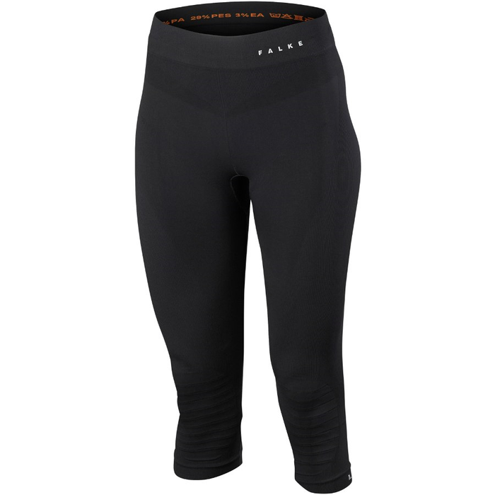 FALKE termobikses 3/4 Dam Varm TF svart XS