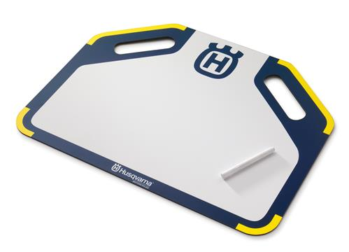 HUSQVARNA resultattavla blå/gul/vit