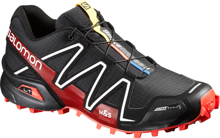 SALOMON skor Spikecross 3 CS svart/röd