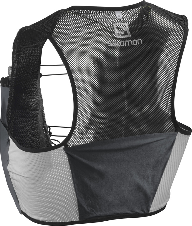 SALOMON S-Lab Sense 2 Set black väst med brandposter