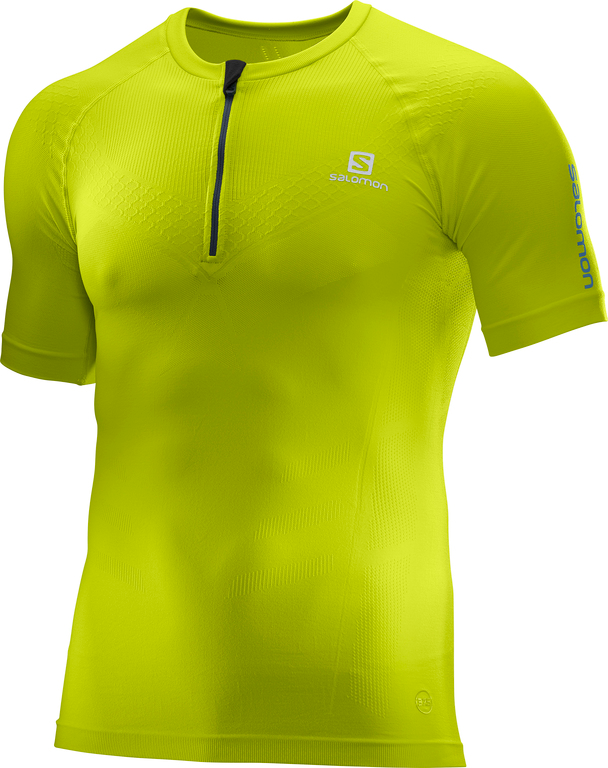SALOMON shirt SS Exo Motion HZ Tee green