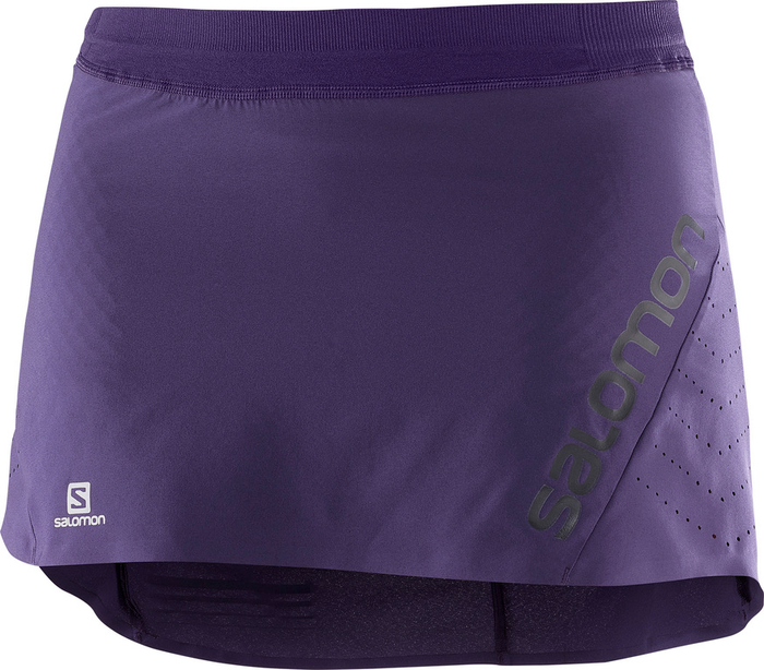 SALOMON kjol Lightning Pro Skort W lila