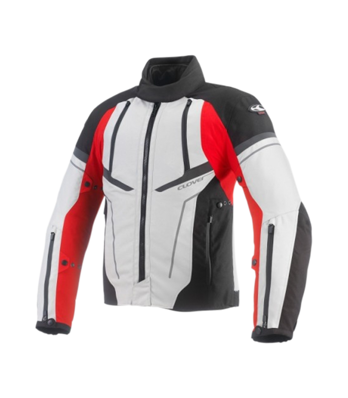 CLOVER jaka Interceptor WP 4in1 grå/röd