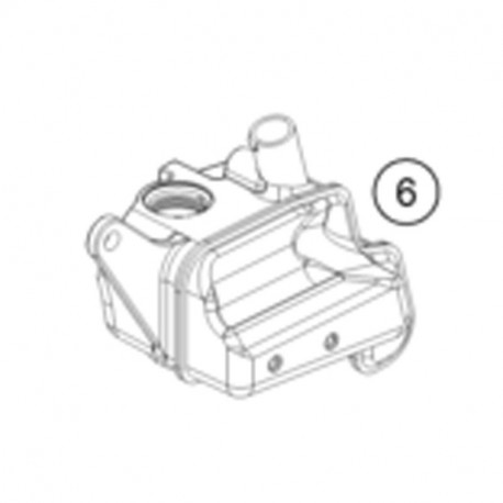 HUSQVARNA oljetråg TE 250i/300i '18-'19 vitt