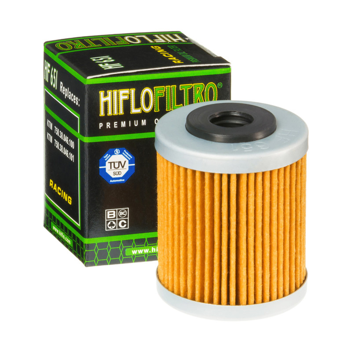 HIFLO oil filter HF-651 E/SM 701 Short 75038046100