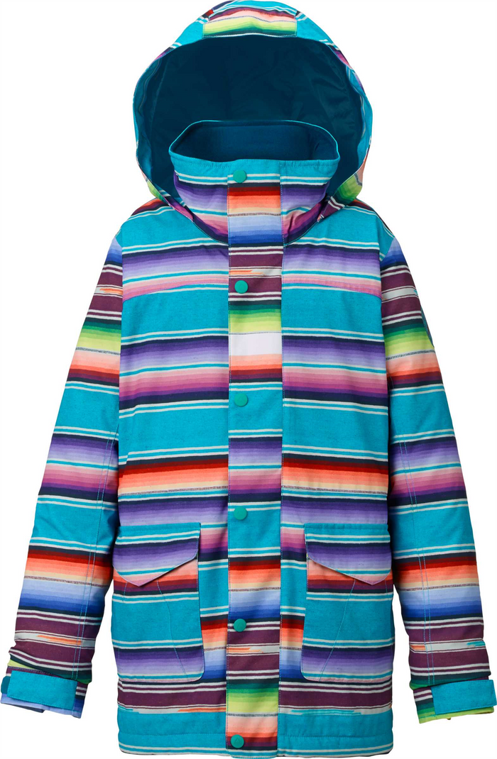 BURTON Girls Elstar PRK multi stripes jacka