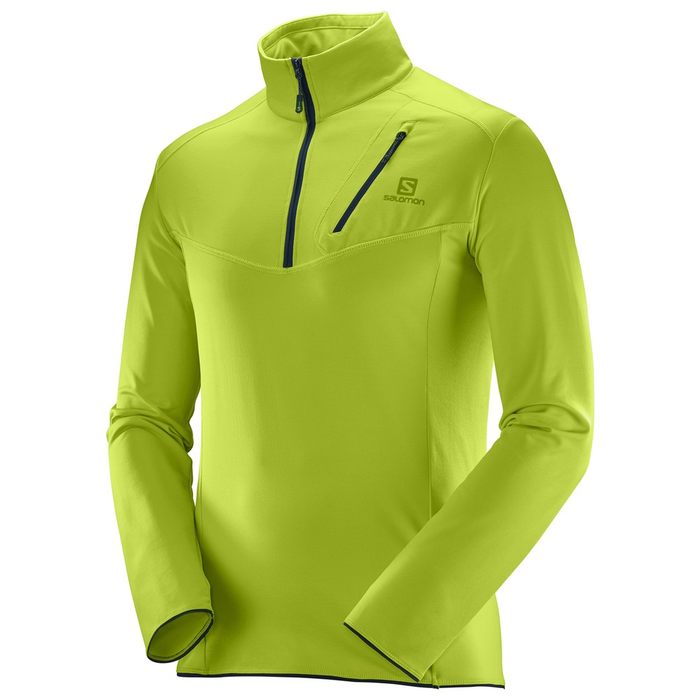 SALOMON jacket Discovery HZ fluo green