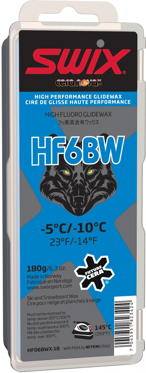 SWIX HF6BW -5/-10 180g vax