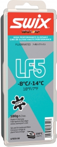 SWIX wax LF5X Turquise -8/-14 180g