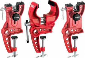 SWIX clamp set WC Ski Vise red