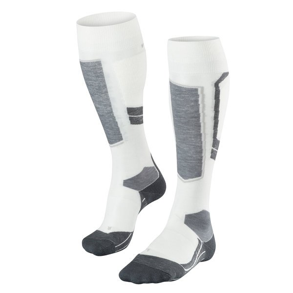 FALKE socks SK4 Wool Women white/grey