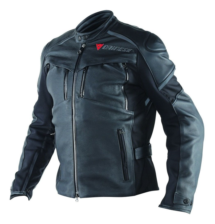 DAINESE Cruiser Leather black jacka