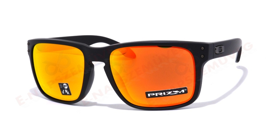 oakley-saulesbrilles-holbrook-matt-black-w-prizm-fire