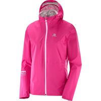 SALOMON Lightning WP W pink jacka med huva