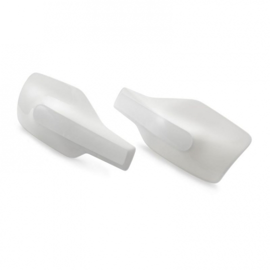 HUSQVARNA hand guards  LH/RH w/o mount white '18-'19
