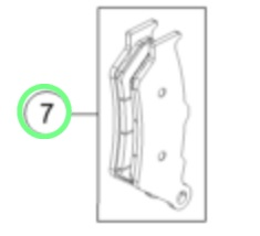 HUSQVARNA brake pads fr E/SM 701 '16-'24