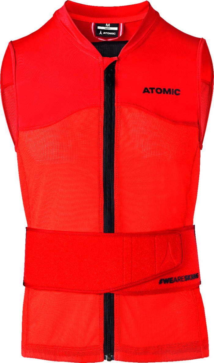 ATOMIC Live Shield M red skottsäker väst