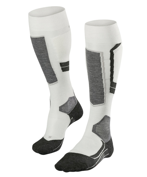FALKE socks SK4 W white/grey