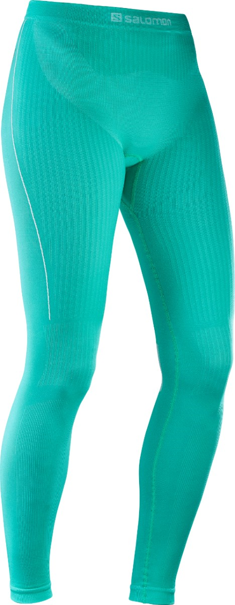 SALOMON Primo Warm W light blue termobyxor