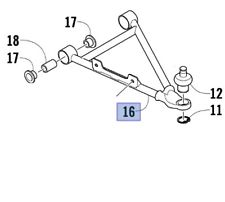 arctic-cat-plaukts-pr-apaks-lh-a-arm-w-pastiprinatajs