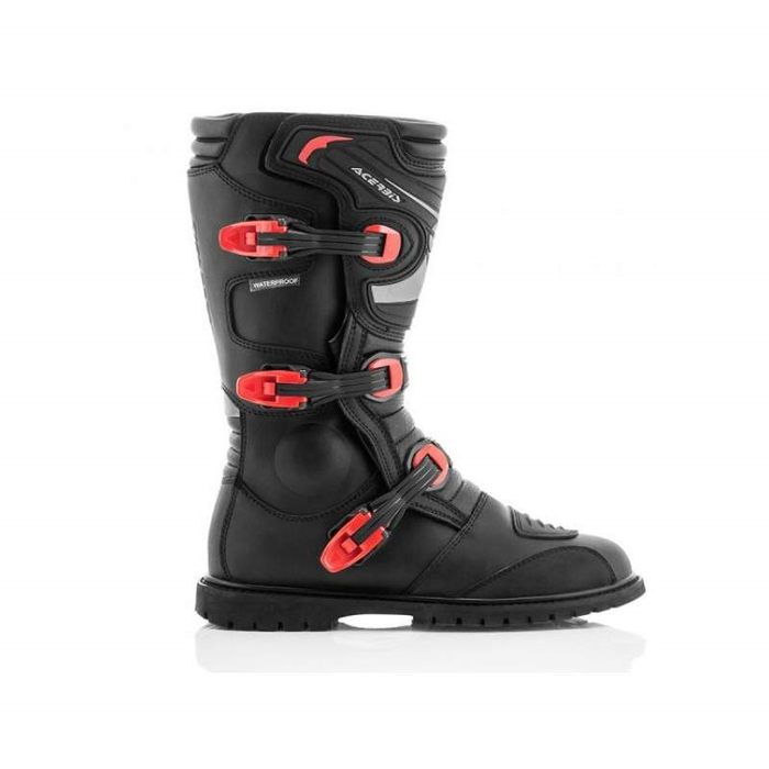 ACERBIS boot buckles Adventure 3pcs red