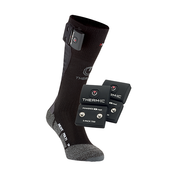 THERMIC Powersock värmeset svart
