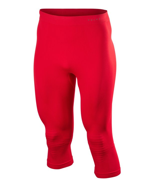 FALKE thermo pants 3/4 MW red