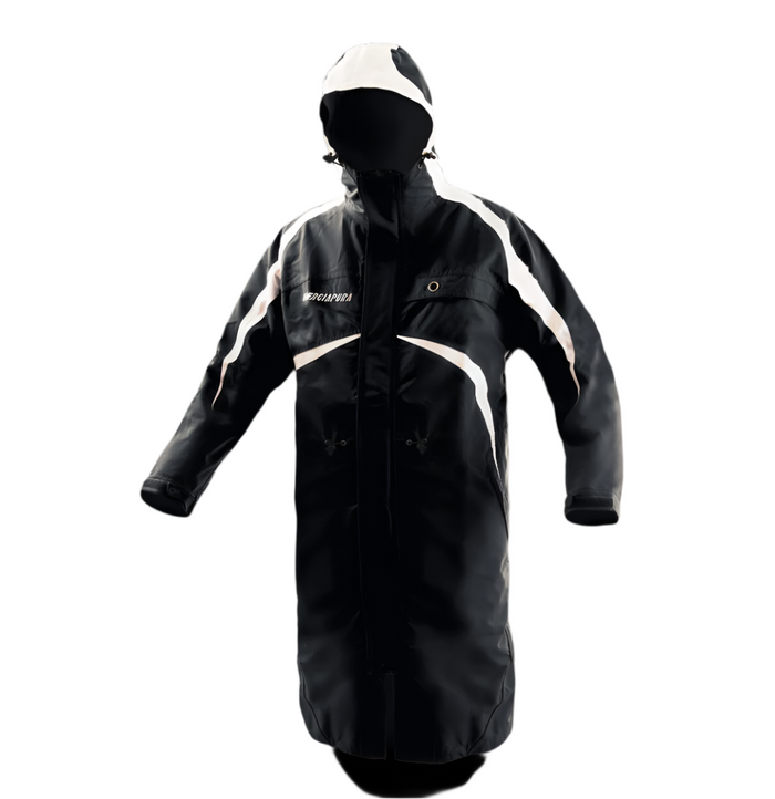 ENERGIAPURA jacket lietus Rain black/white