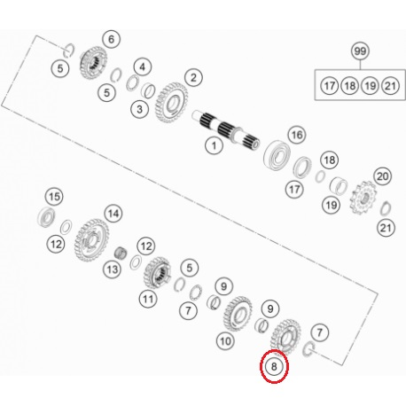 husqvarna-zobrats-3-gear-idler-counter-shaft-tc-85-18-24