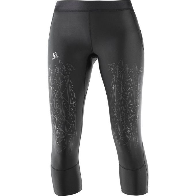SALOMON Intensity Mid Tight W black byxor