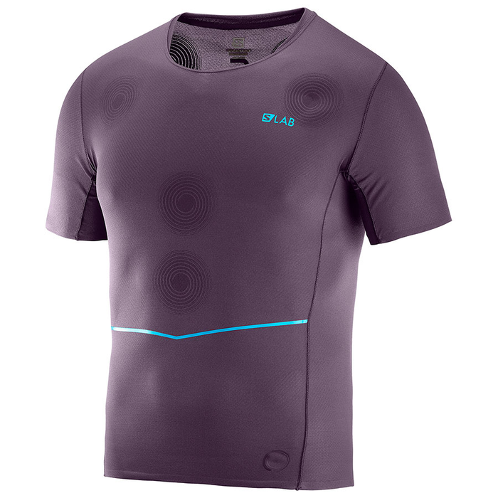SALOMON shirt SS S-Lab NSO Tee violet