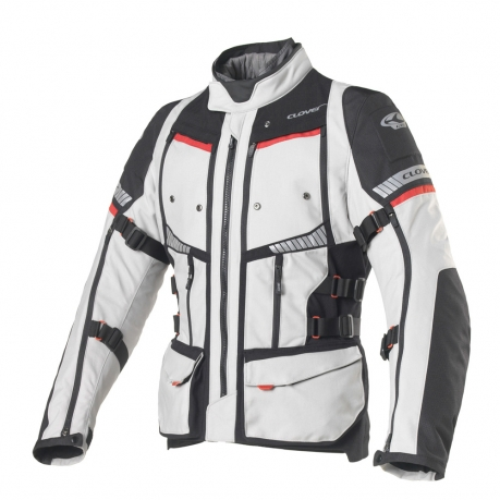 CLOVER Jacket GTS-4 WP Airbag Lady Black/Grey