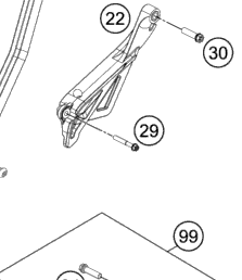 HUSQVARNA Sliderkedjor TC 85 '18-'20